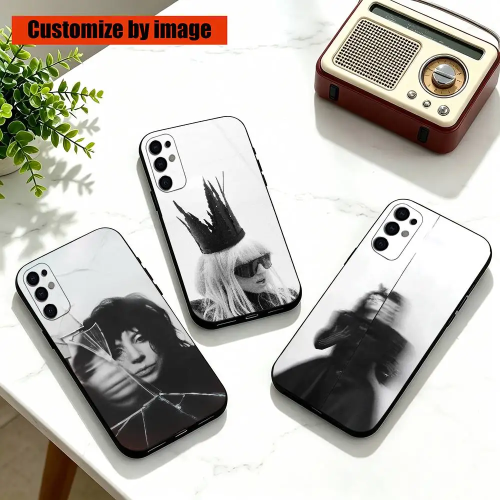 Singer Mayhem L-Lady G-Gaga  Phone Case For Samsung S25,S24,S21,S22,S23,S30,Ultra,S20,Plus,Fe,Lite,Note,10,Black Cover