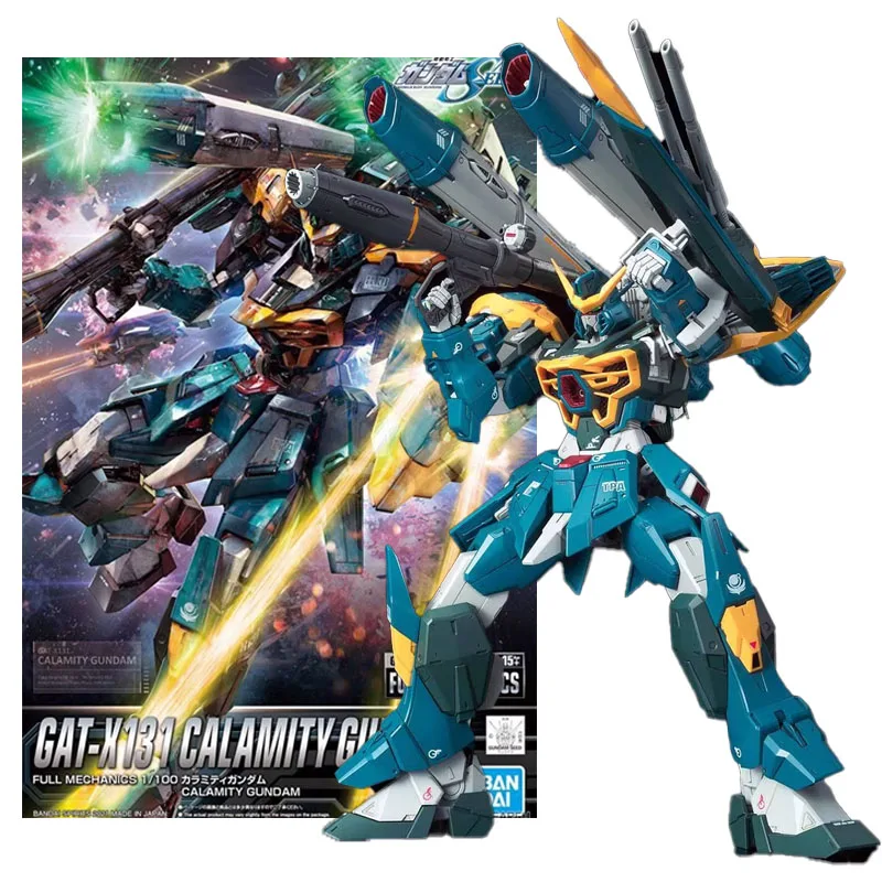 Bandai Gundam Seed 1/100 Gat-X131 Calamity Gundam Action Figures Gunpla Plastic Model Kit Toys for Boys Gifts for Children