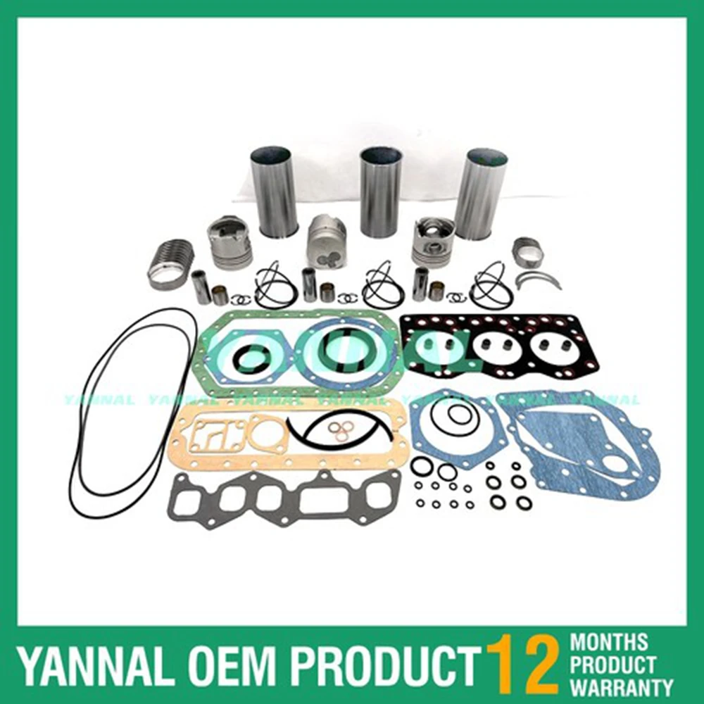 

3AD1 Overhaul Rebuild Kit With Full Gasket Bearing Set For Isuzu Engine