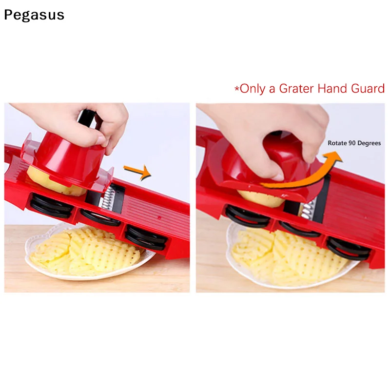 [S]1PC Finger Protection Artifact Vegetable Cutter Fruit Slicer Grater Protector