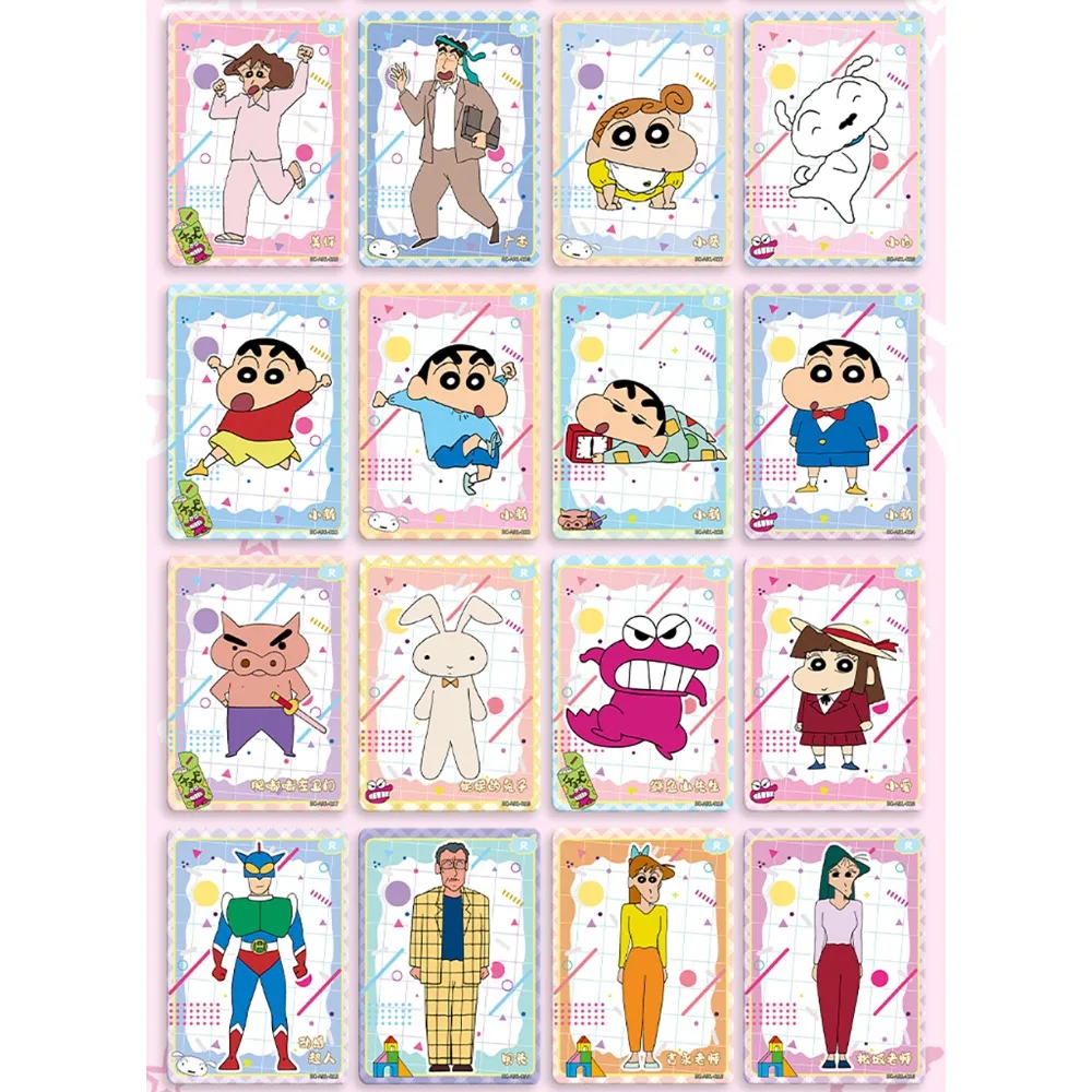KAYOU – cartes de Collection Crayon Shin-chan authentiques, profondeur aimé, partition élevée, comédie familiale, personnage d'anime, cartes rares et limites, cadeaux