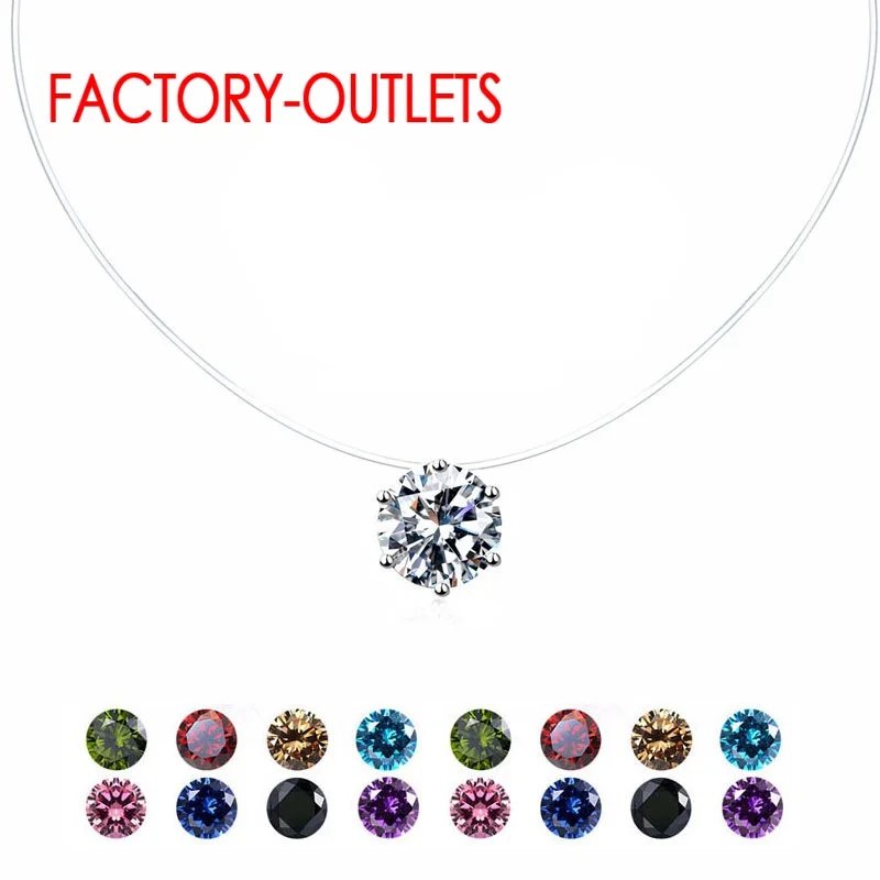 Real 925 Sterling Silver Bridal Pendant Necklace For Decoration Fashion Jewelry Austrian CZ Crystal Women Girls Party Engagement