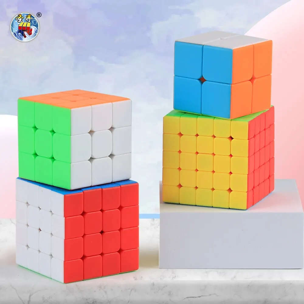 SENGSO Speed Cube 3x3 Legend Series Stickerless Magic Cube Profession Puzzle de alta calidad Juguetes para niños