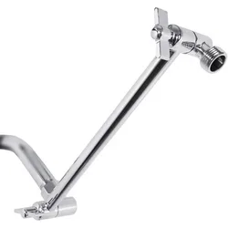 Adjustable Shower Arm Universal Connection,  Adjust Angle to Upgrade Shower Experience, Easy to Install, Anti-leak