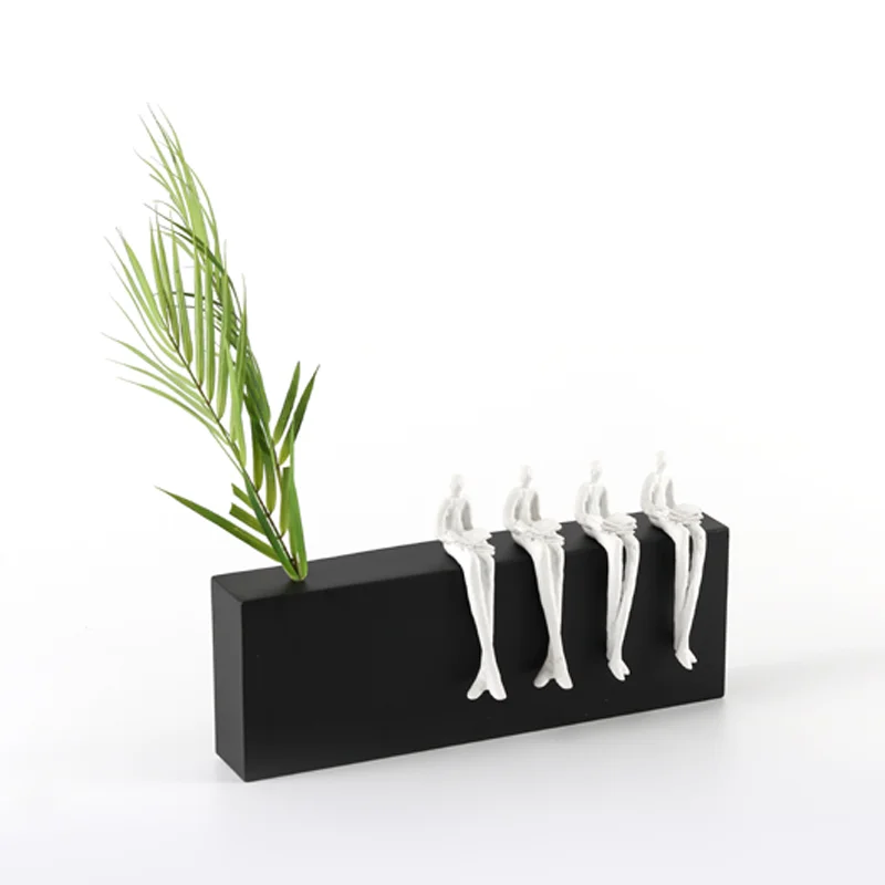 Home Decor Office Ornaments 5-Piece Metal and Resin Decorative Objects for Reading Nooks and  Room Decor