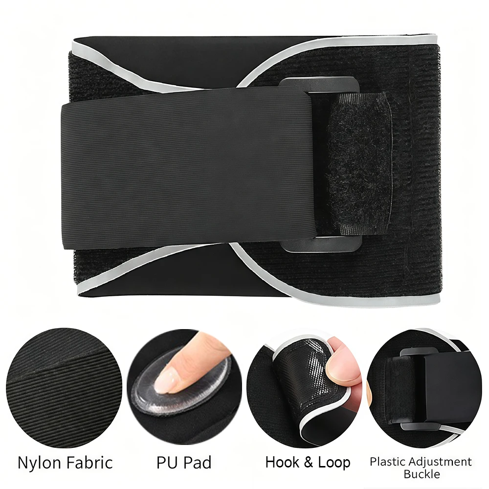1/2Pcs Adjustable Forearm Compression Support Strap with Shock-Absorbing Pad, Tennis Golfer Elbow Brace,Basketball,Badminton,Gym view 3