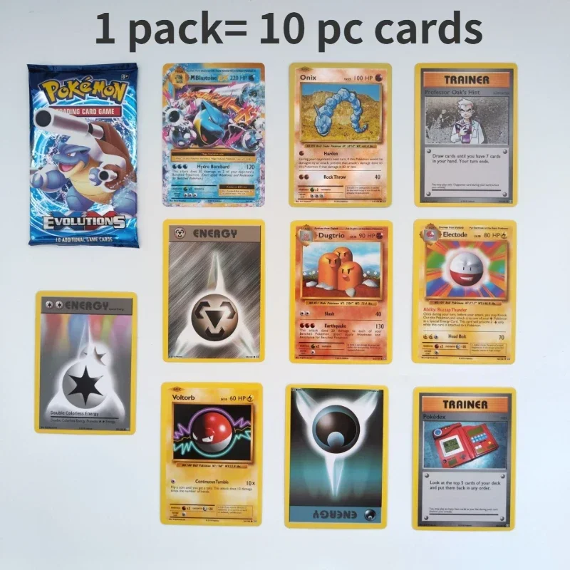 Zufällige pcs Pokemon Karten Deck Box Pikachu Englisch Party Spiele Tischplatte Match making Karte Set Pokemon Karten Album Kinderspiel zeug