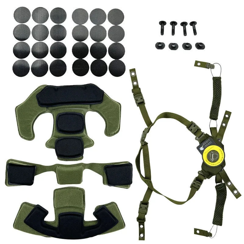 ويندي خوذة نظام تعليق خوذة الحبل سريع MICH الصيد في الهواء الطلق BK/DE/RG خوذة الملحقات #2