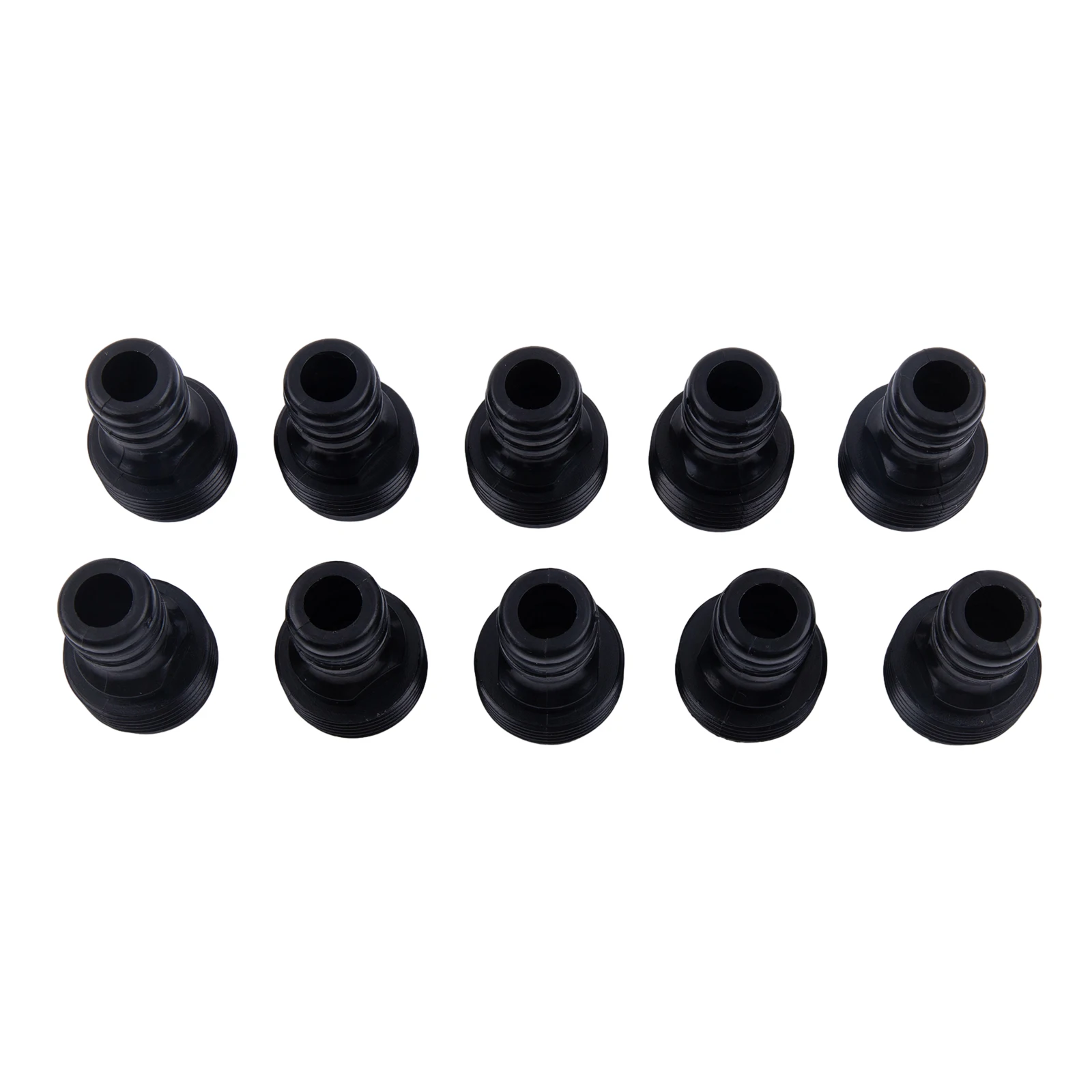 

Quality Male Hose Connectors 10 Pack Plastic Garden Hose Quick Connect Fittings Works with 3/4 GHT Garden Hoses