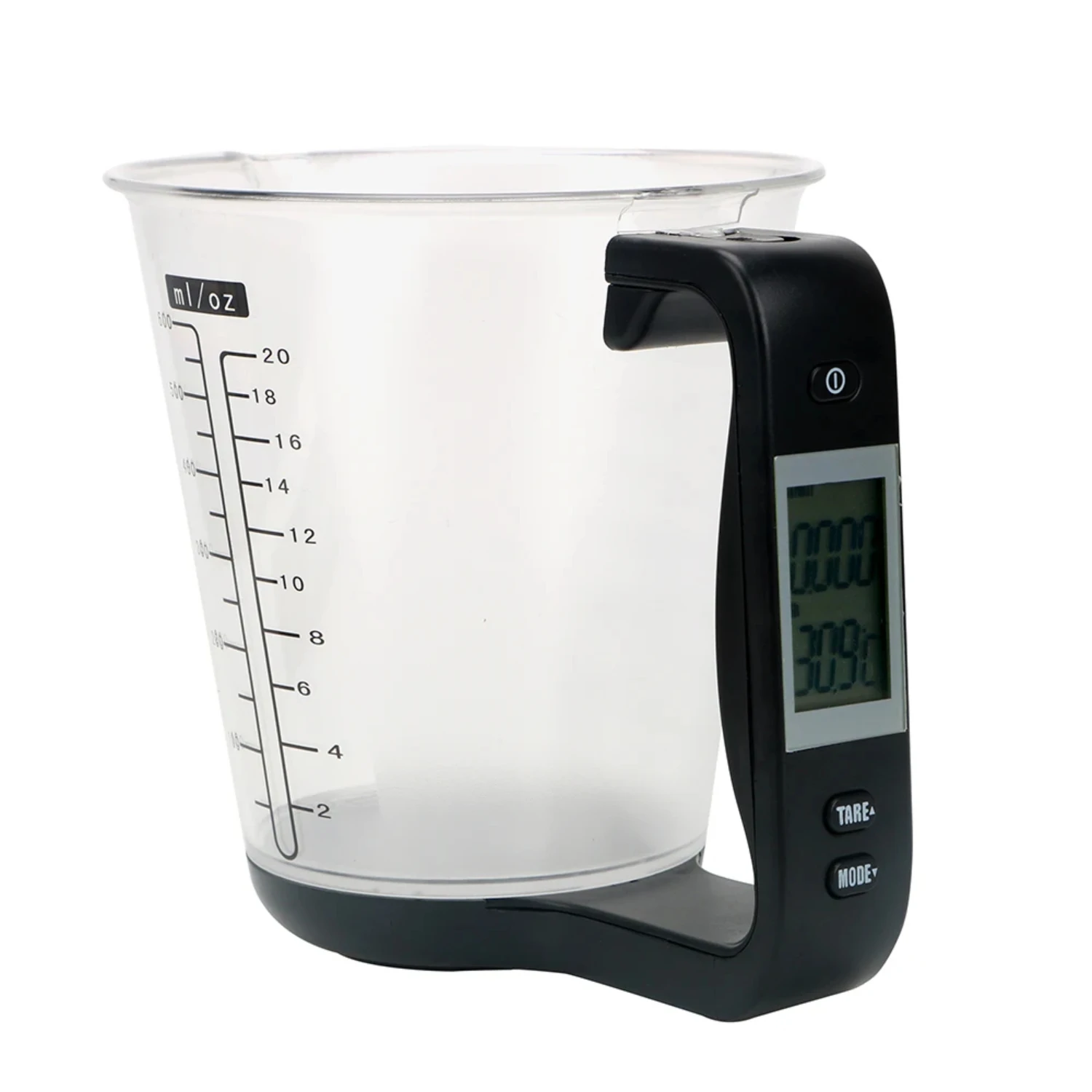 Kitchen Scales with LCD Display Digital Beaker Electronic Tool Hostweigh Measuring Cup Temperature Measurement Cups Bascula