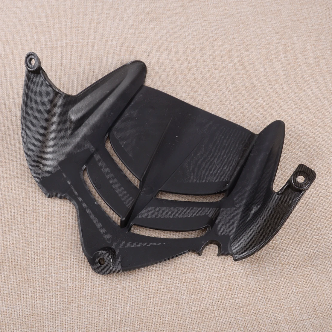 NEW Motorcycle Rear Hugger Fender Mudguard Fairing Fit for Kawasaki Ninja ZX-6R 2009 2010 2011-2019 Black Carbon Fiber Style ABS