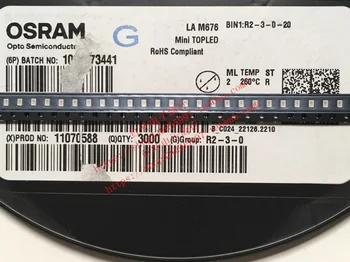 OSRAM-Perles de lampe LED à lumière orange pour instruments automobiles, Patch LAM676, Tube Shoous 0805, 50 pièces, 2214