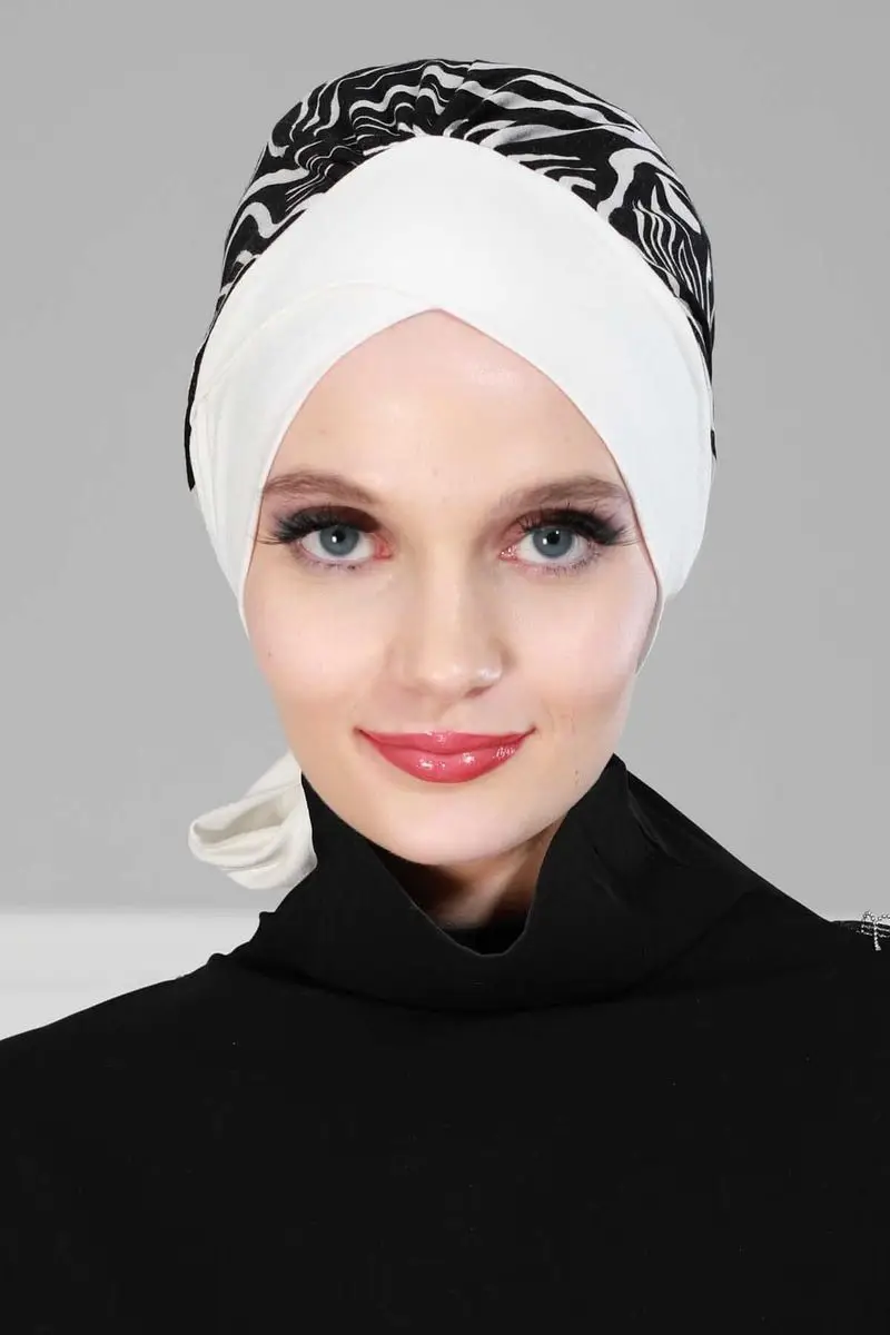 Padrão de zebra de osso penteado com cinto