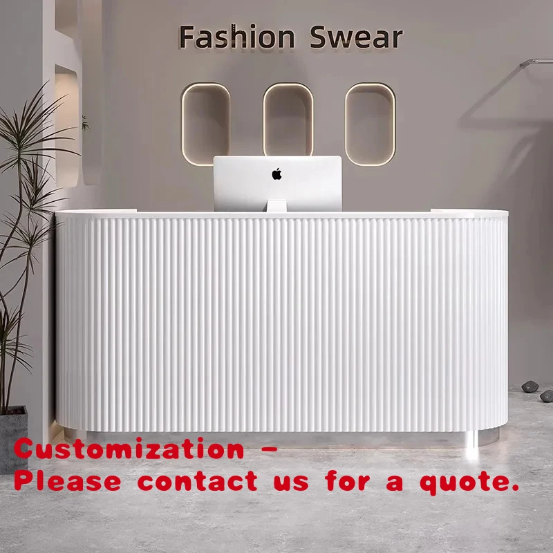 

Кассовый прилавок для салона красоты, простой современный прилавок для магазина одежды, женской одежды, небольшой студии йоги, ресепшн