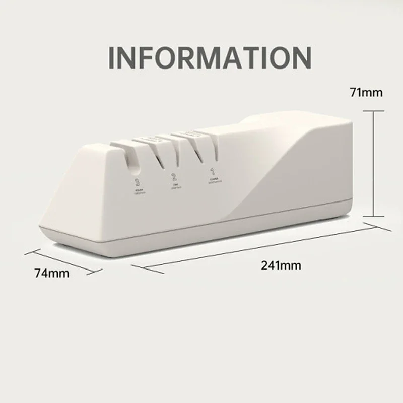 Three-stage Resin Tungsten Steel Manual Ceramic Scissors Automatic Electric Knife Sharpener Kitchen Tools Multi-function Tools