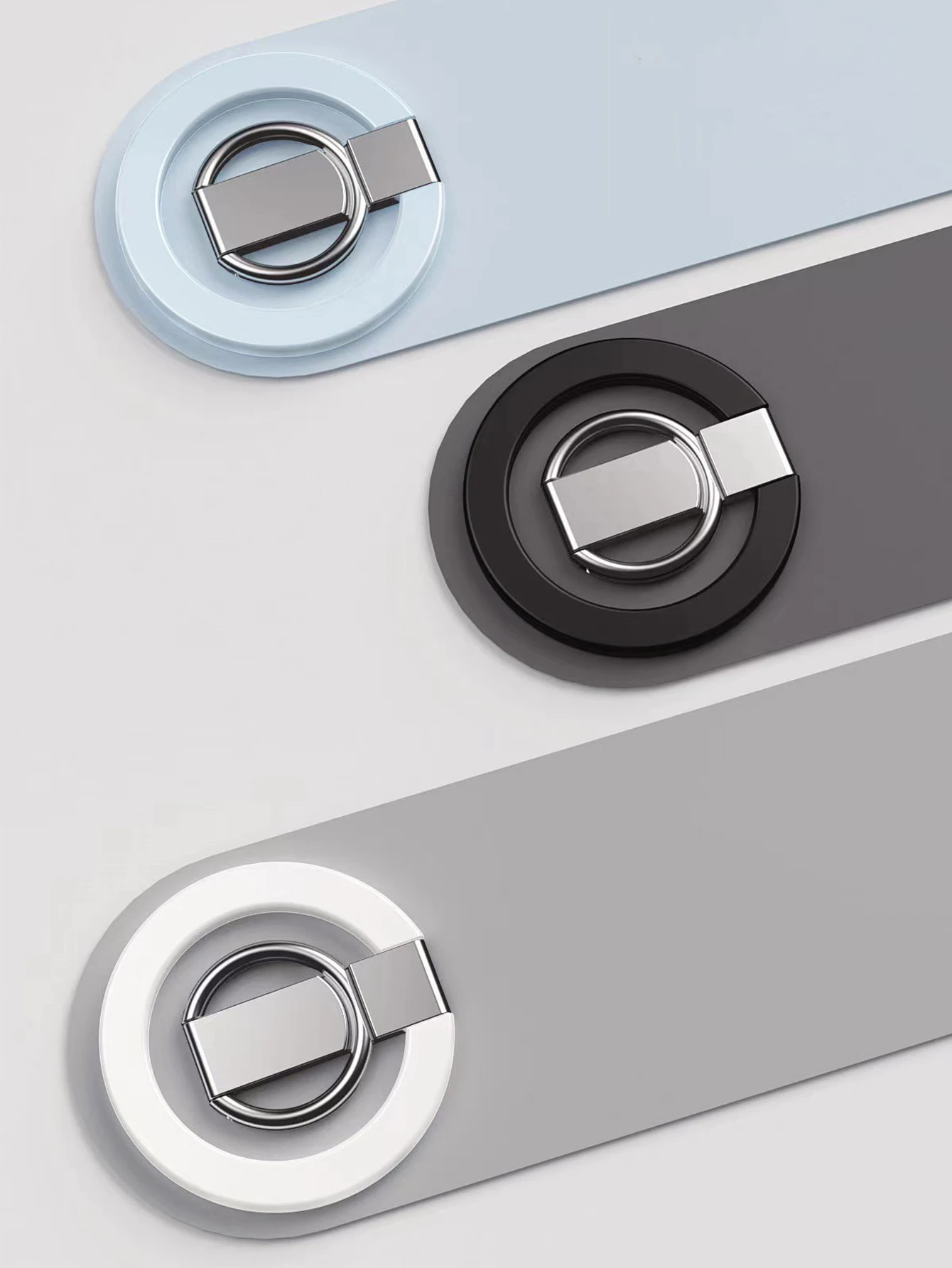 Für magnetischen Fingerschließe, 3 Abschnitte, schimmerndes Pulver, Einfachheit, Saugnapf, 1 Stück, ultraleicht und ultradünn, starke Saugkraft, Rotation – Detail 14