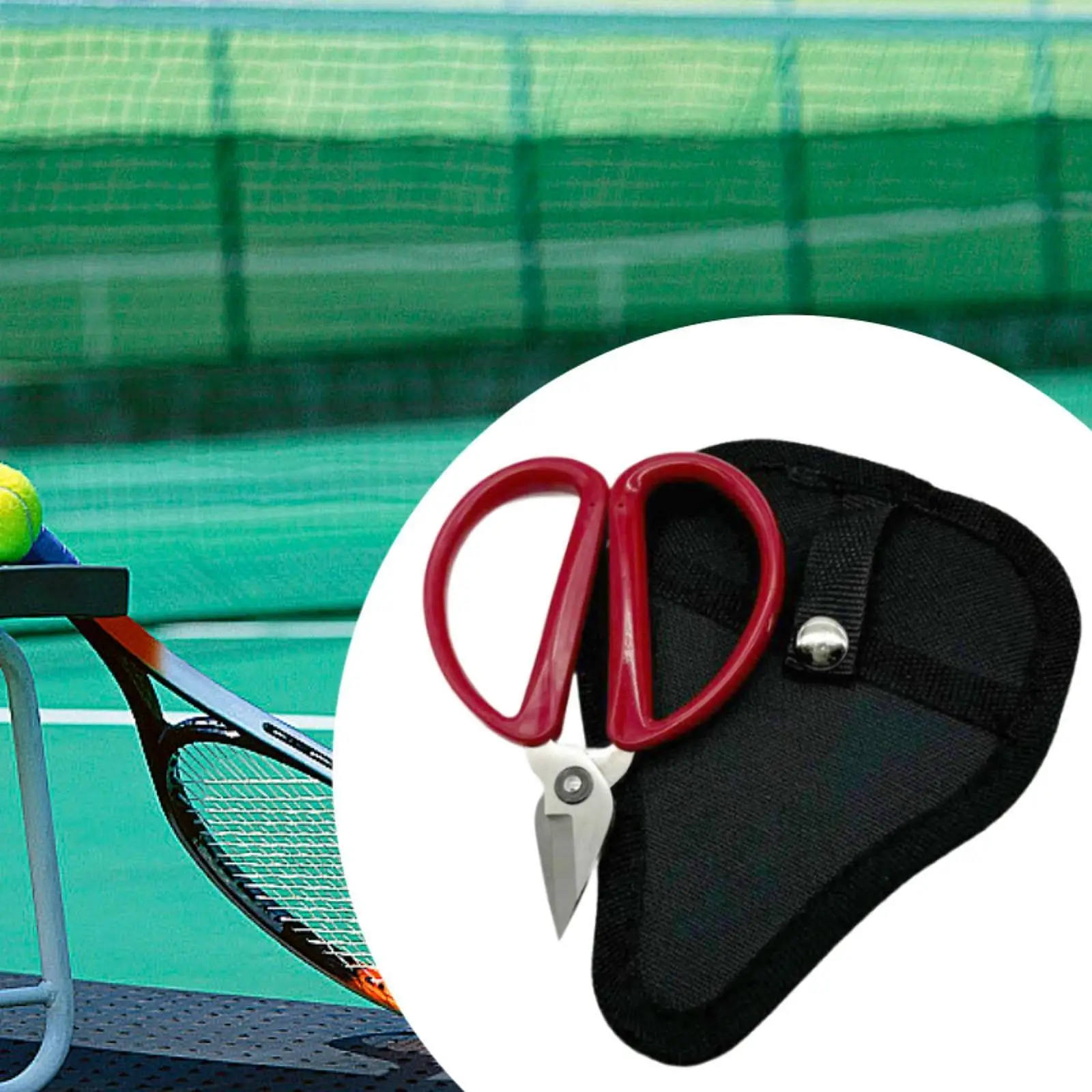 Cortador de alambre para raqueta de tenis, tijeras de corte Diagonal para reparación de raqueta de Squash