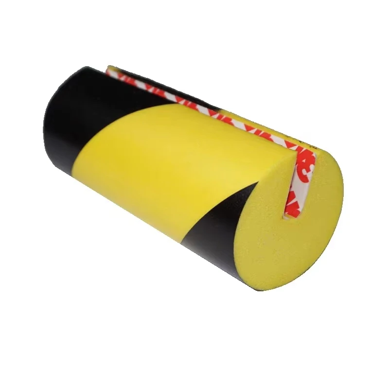 Yellow and Black Corner Guards - Eco-friendly Durable Prevent Collisions and Protect Wall Corners - High Visibility Warning