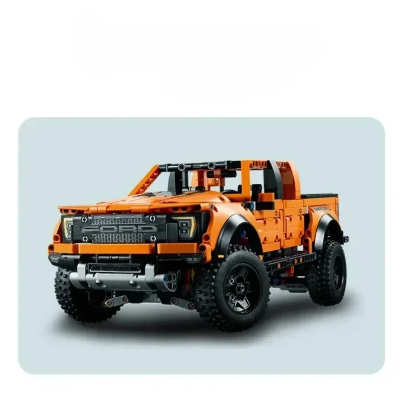 متوفر 42126 رابتورز F-150 شاحنة صغيرة سيارة رياضية بنة سباق نموذج سيارة للطفل هدايا عيد الميلاد عيد الميلاد #6