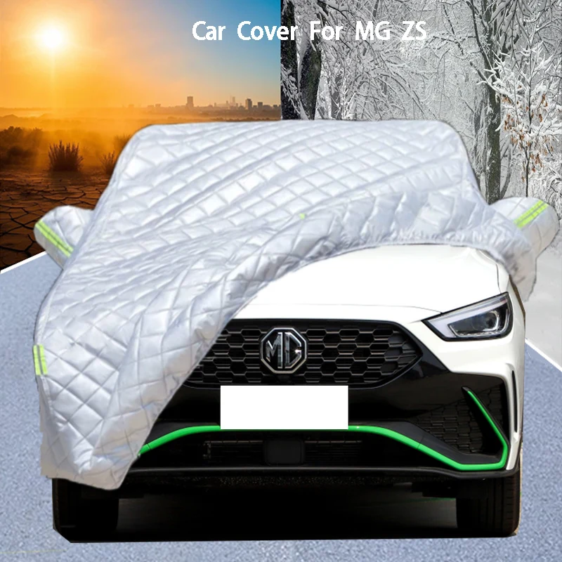 

For MG ZS Car Cover Delivers Hail Protection, Scratch Guard, prevents paint Peeling Rain & Snow Resistance