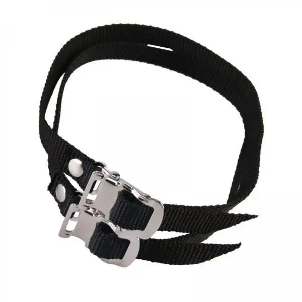 Universal Bike Foot Pedal Straps Nylon Adjustable Toe Clips Secure Cycling Accessories for High Intensity Training at Home