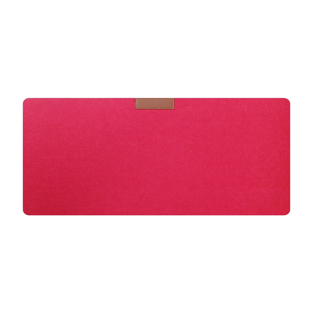 Grand tapis de souris portable en feutre non tissé, antidérapant, chaud, polymère, bureau, ordinateur, clavier, couverture de table, ordinateur portable, joueur, 1 pièce