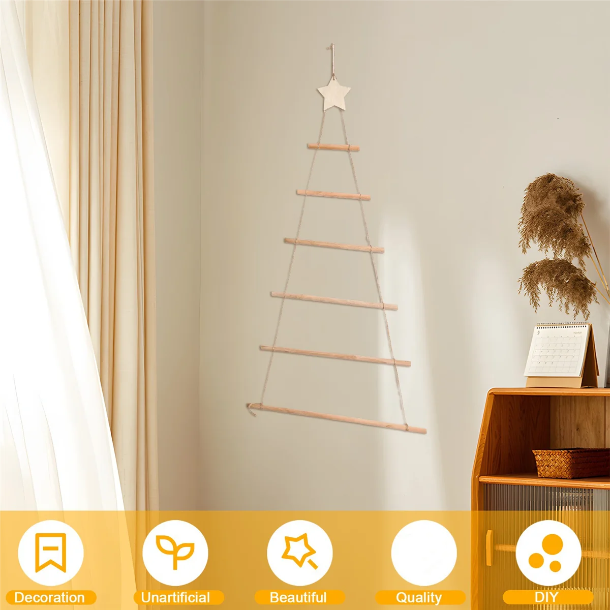 DIY деревянная рождественская елка деревянная настенная рождественская елка новогоднее украшение для дома украшения цвета дерева