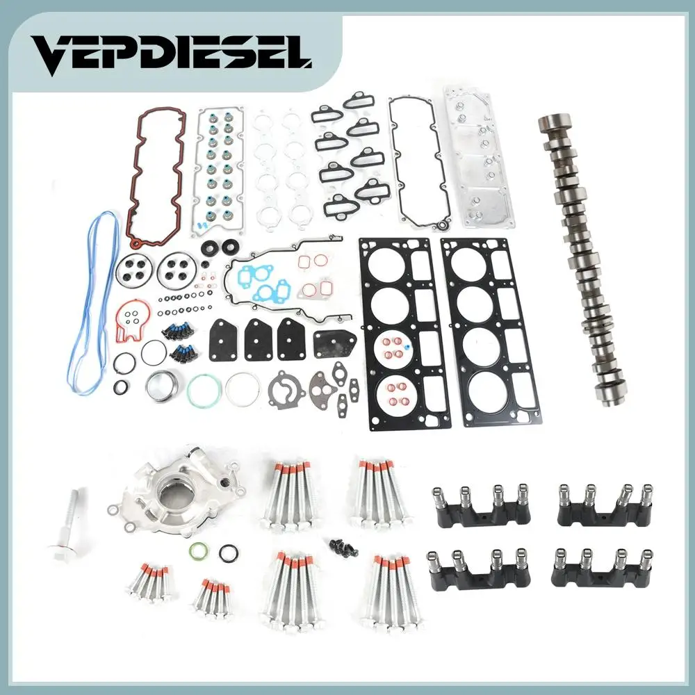 

1Set Engine Overhaul& Non-AFM/DOD 5.3L Engine Camshaft Lifter for 07-13 Silverado GM Truck Car Accessories Replacement Parts