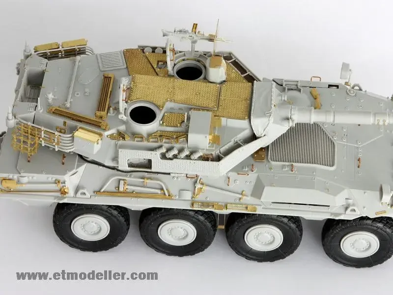 ET Model E35-003 1/35 Modern Spanish Army VRC-105 Centauro RCV Detail Up Set E35003 For TRUMPETER 00388