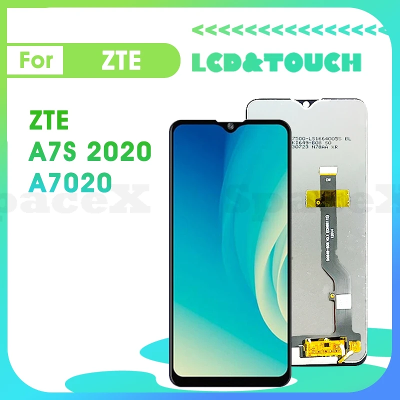 

A7020 6.5"Tested For ZTE Blade A7S2020 lcd A7020 LCD Touch Display Digitizer Assembly Replacement Screen ZTE A7S 2020 lcd