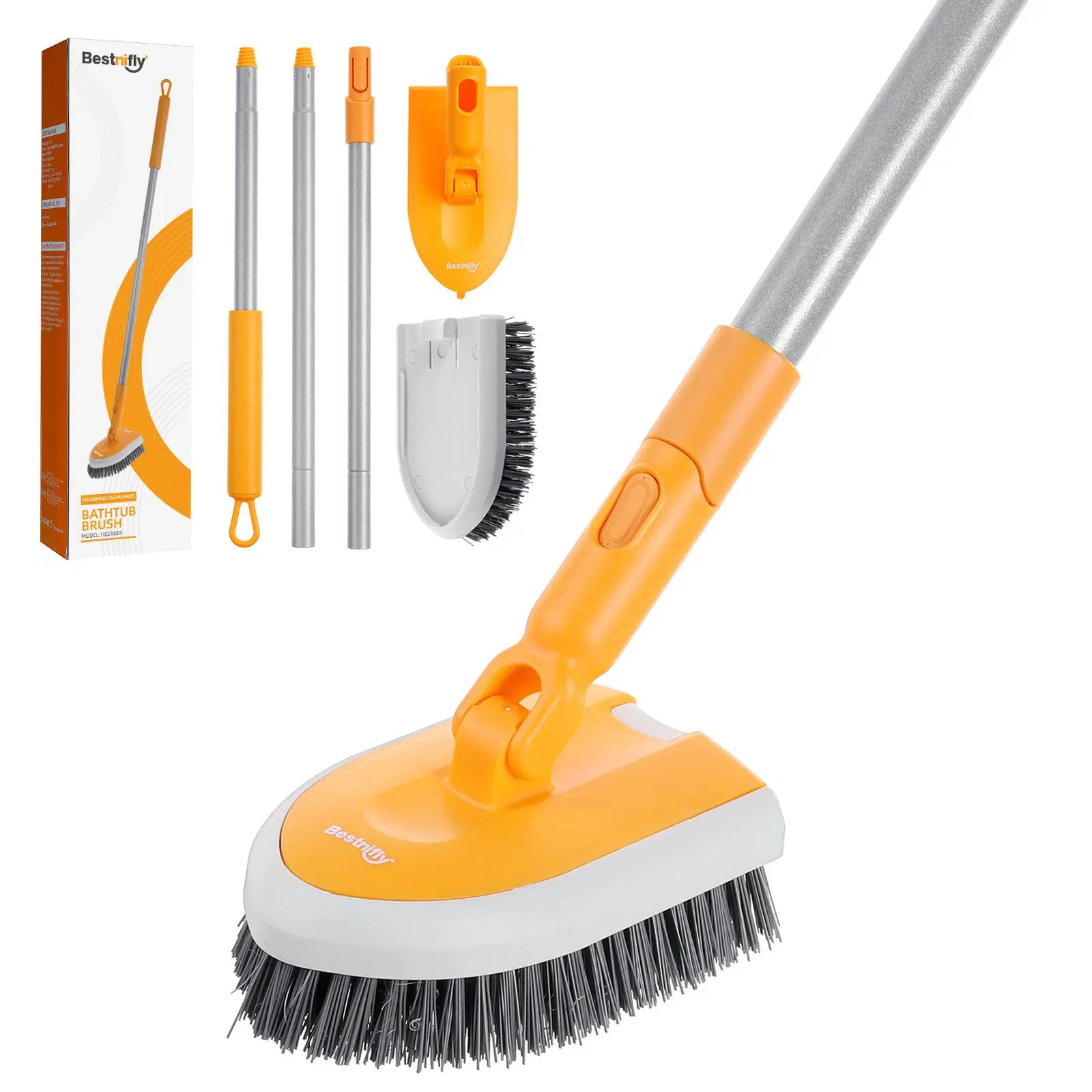 Brosse rotative HOBrush pour touffetage de livres non alds, outils ménagers pour toilettes, gIslande au sol, carrelage