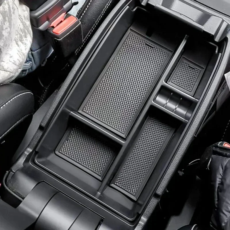 Para Ford Escape Kuga 2020-2024 para ford Bronco Sport 2021-2024 ABS caja de reposabrazos bandeja de almacenamiento secundaria accesorios de coche