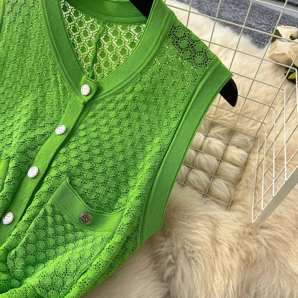 Marca YuooMuoo, vestido de verano tejido de un solo pecho a la moda para mujer, vestido camisero largo acampanado con bolsillos Vintage, batas elegantes para vacaciones