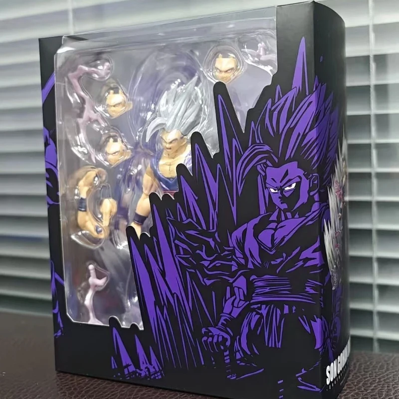 متوفر 2025 Sdcc Bandai Dragon Ball S.H.Figuarts Shf Son Gohan Beast طبعة حصرية شخصيات الرسوم المتحركة نماذج اللعب البلاستيكية