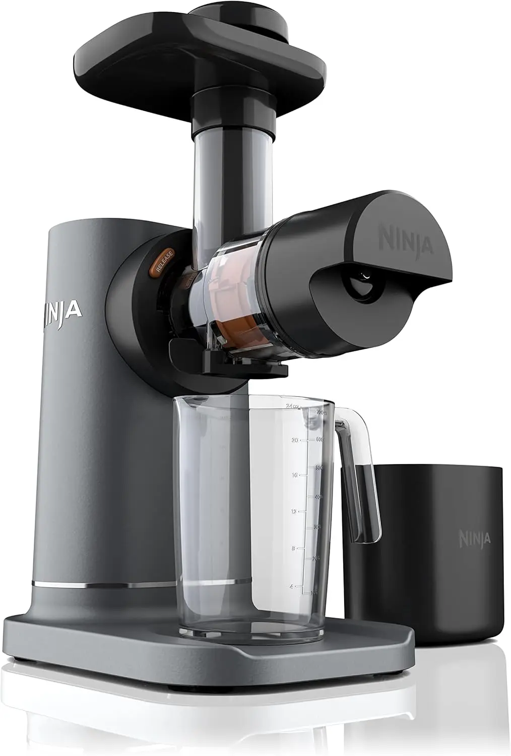 

Ninja JC151 NeverClog Cold Press Juicer, Powerful Slow Juicer with Total Pulp Control, Countertop, Electric, 2 Pulp Functions