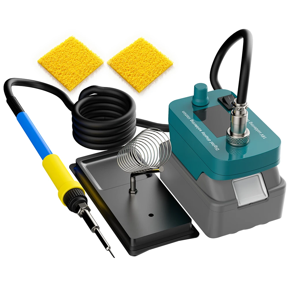 أداة آلة لحام الحديد اللاسلكي لماكيتا BL1830 بطارية 18 فولت BL1840 BL1850 BL1860 بطارية 60 واط لتقوم بها بنفسك أداة لحام PCB