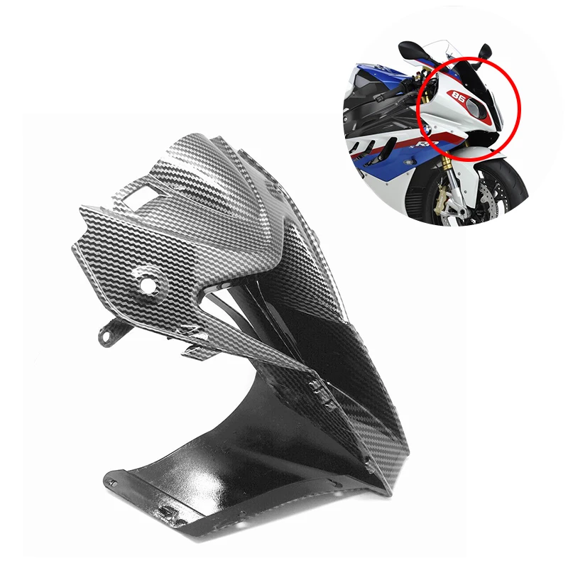 Carbon Fiber Front Nose Center Air Intake Ram Fairing For BMW S1000RR S1000 RR BMWS1000RR 2009 2010 2011 2012 2013 2014