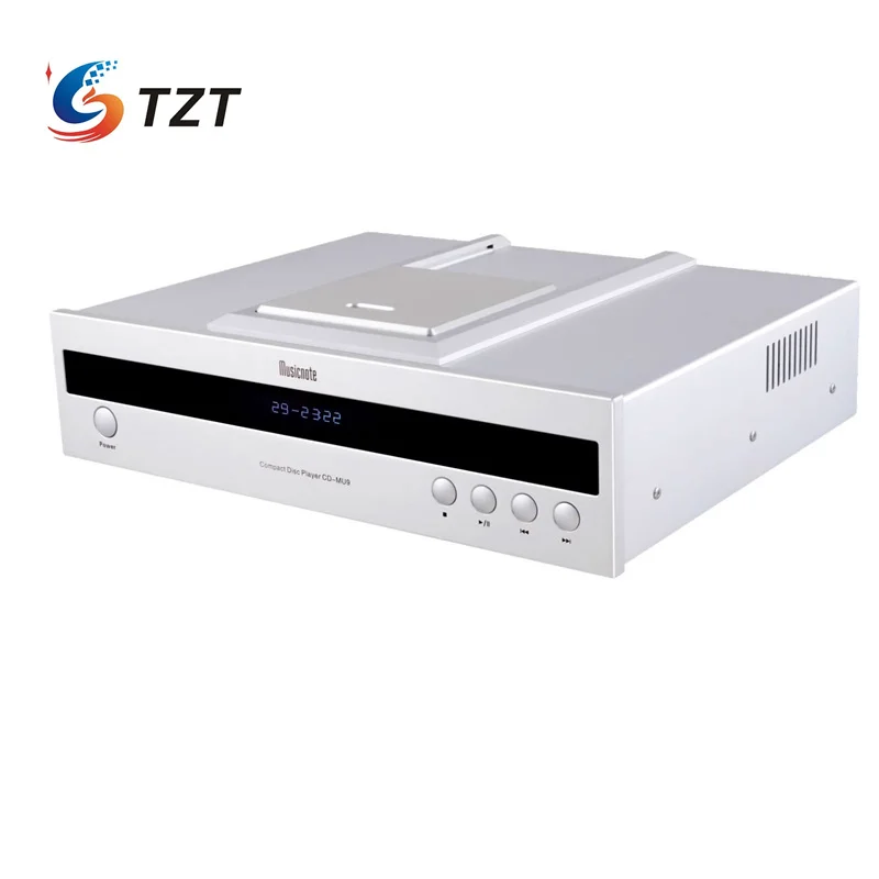 

TZT Musicnote CD-MU9 Compact Disc Player Hifi CD Player Portable CD Player (Standard Version Black/Silver)