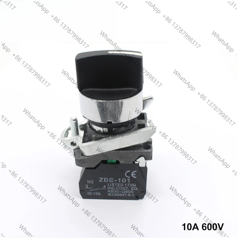 XB4-BD53 220V electrical standard  XB4BD53 handle stay Momentary push button switch spring return