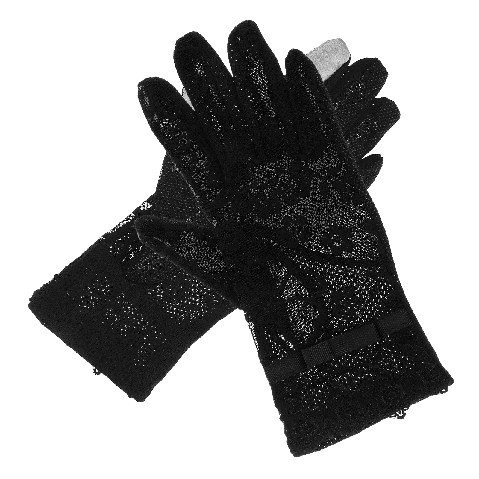 

1Pair Summer Sun Protection Gloves Short Lace Women Lightweight Breathable Bridal Wedding Party Prom Tea Banquet Cosplay