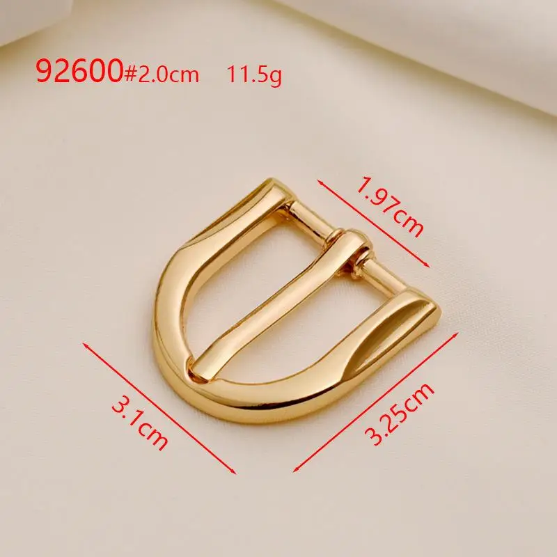 Metal Belt Buckle 2cm Pin Inner Diameter 1Pcs 2Pcs for Thin Leather Canvas Belts Easy DIY Replacement Fitting