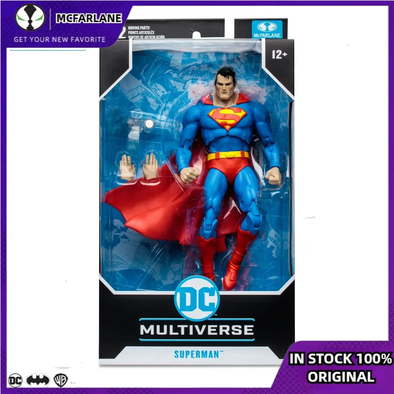 McFarlane Toys  DC Multiverse Superman (Hush) 7 inches Action Figure Collection Doll Original Model Ornament Gift