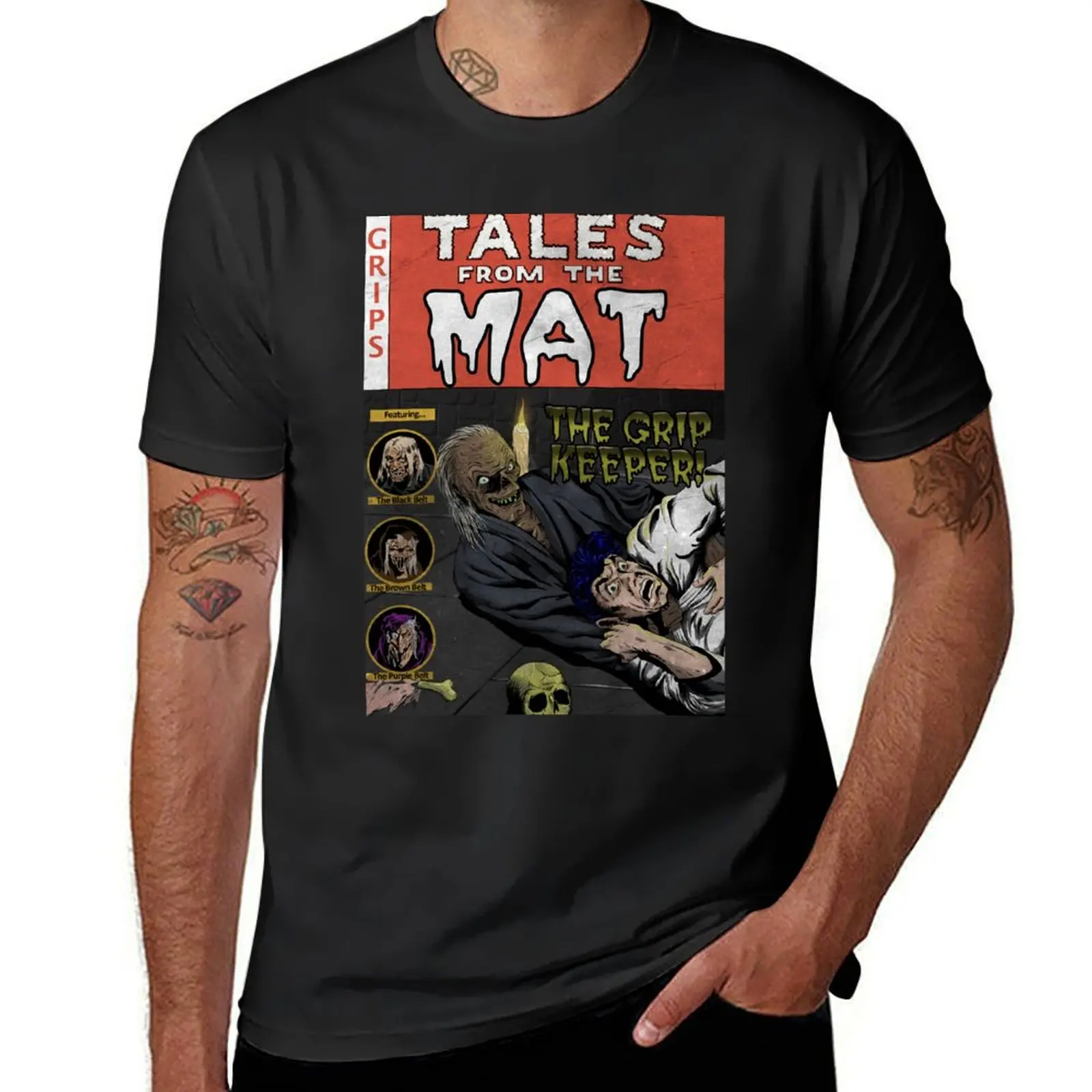 Tales from the Mat - The Grip Keeper T-Shirt sports fans plus sizes anime clothes quick drying t shirt men