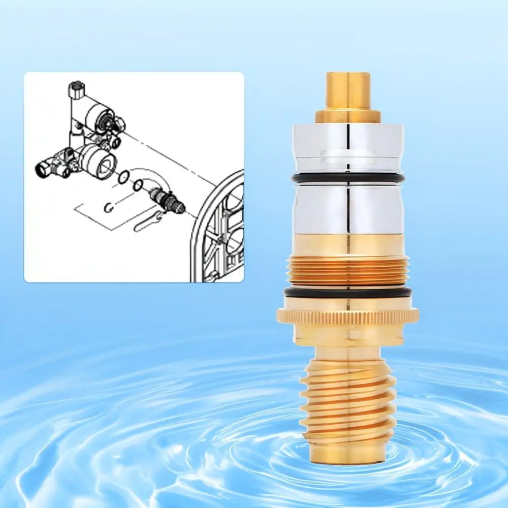 Thermostatic Replacement For Grohe Shower Valve Brass Mixer Tap Thermal Repair Part Water Control Unit