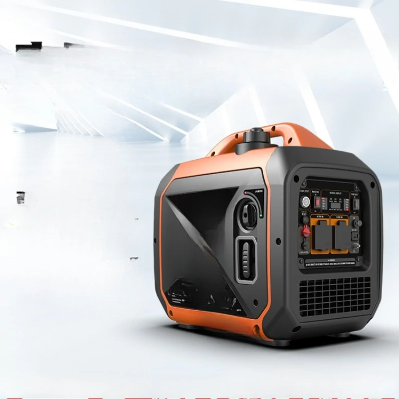 

generator small household silent frequency conversion 220v outdoor high power supply camping portable