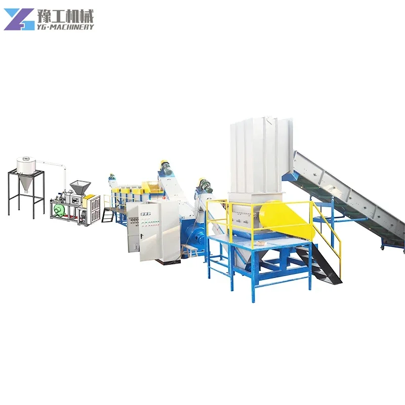 Factory Price Metal Shredder Machine Plastic Bottle PE Plastic Recycling Line Food Waste Paper Shredder Small Textile Shredder