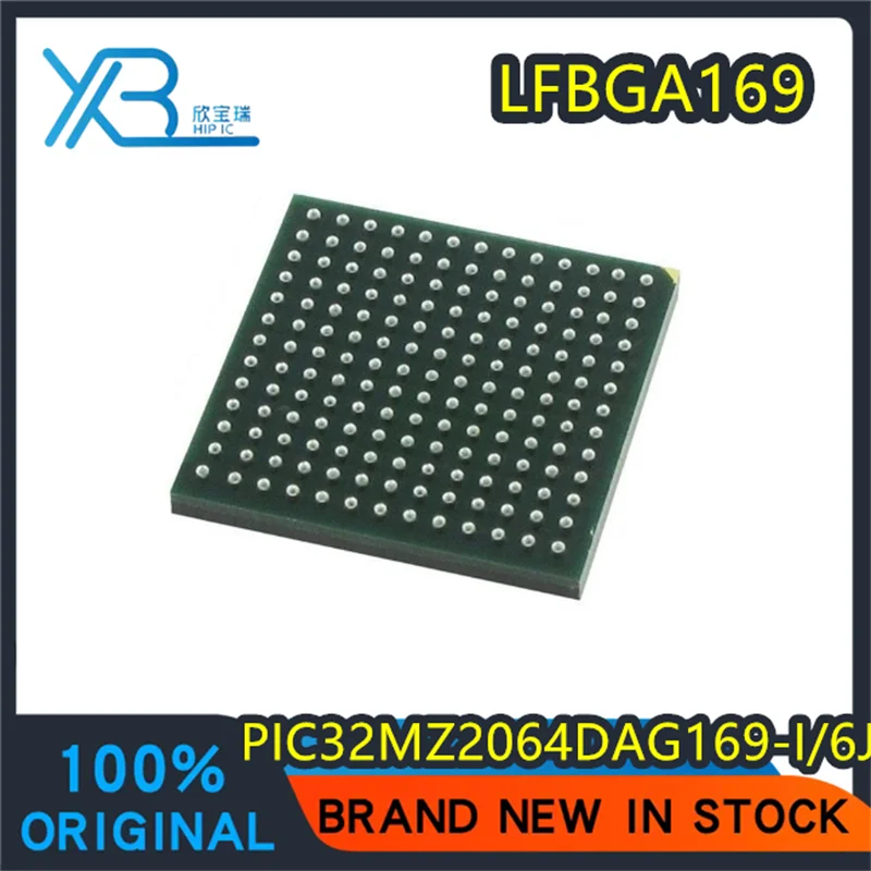 

(1/10 pieces) PIC32MZ2064DAG169-I/6J PIC32MZ2064DAG169 PIC32MZ2064 LFBGA169 New original 32-bit microcontroller-MCU spot