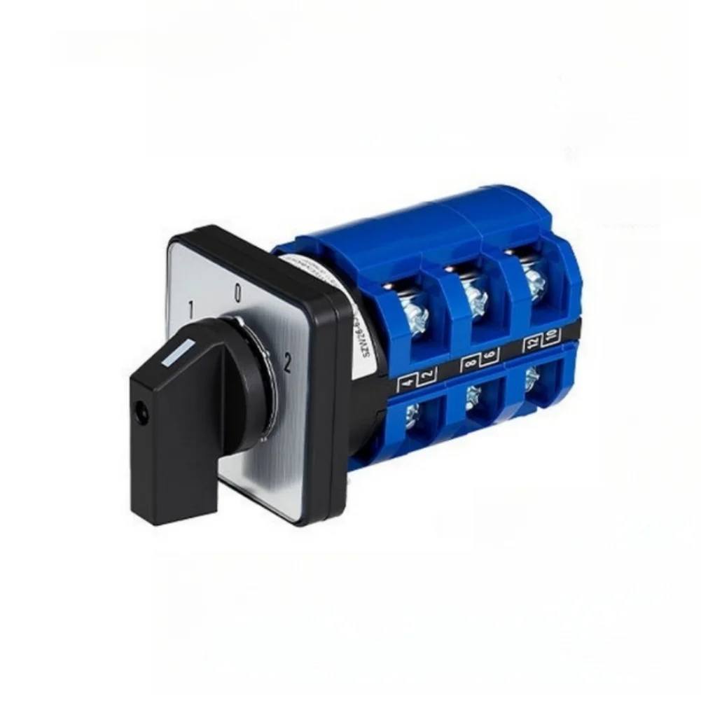 3 Position 63A Transfer Switch SZW26-63 Panel Mount 3 Section for Motor Start Stop Control AC 440V 660V Systems