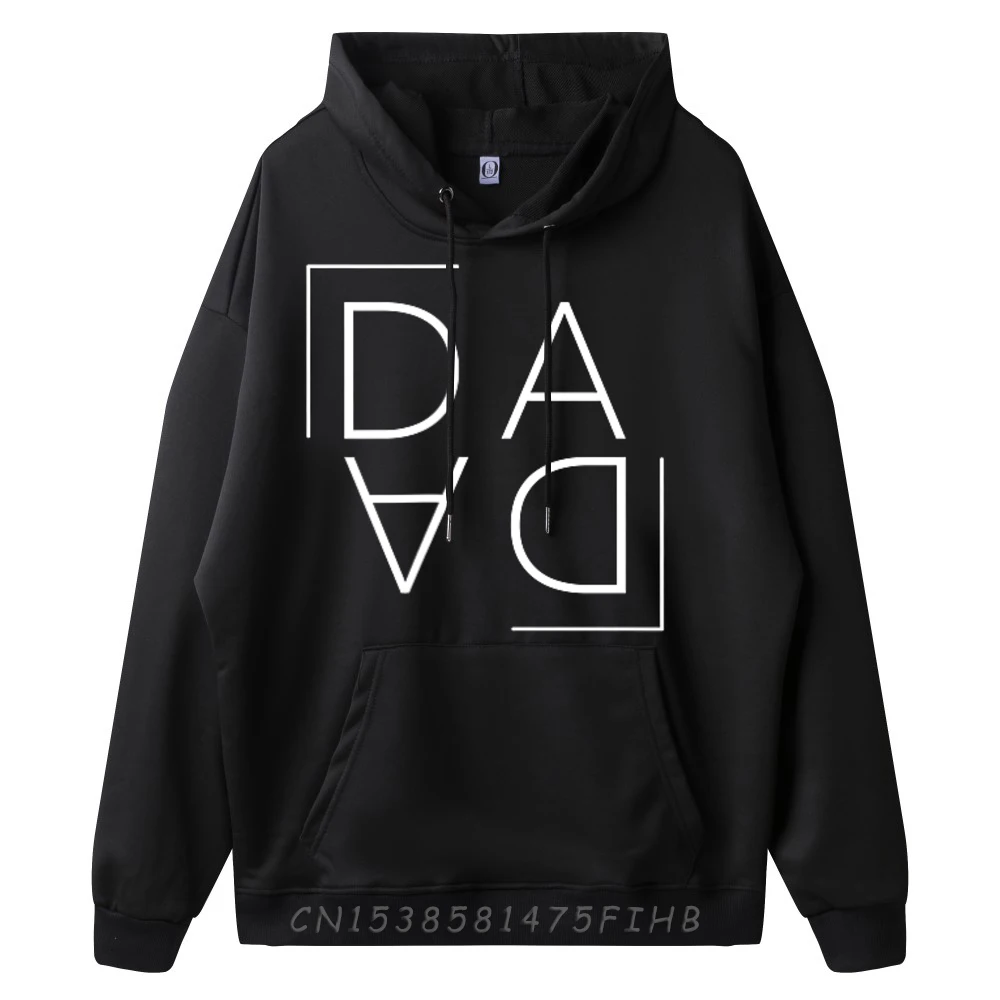 New Girl Dad Boy Dada Hoodies Gift Idea Printed Long Sleeve Cool Hoodies Classic Crew Neck Printing Sweatshirt