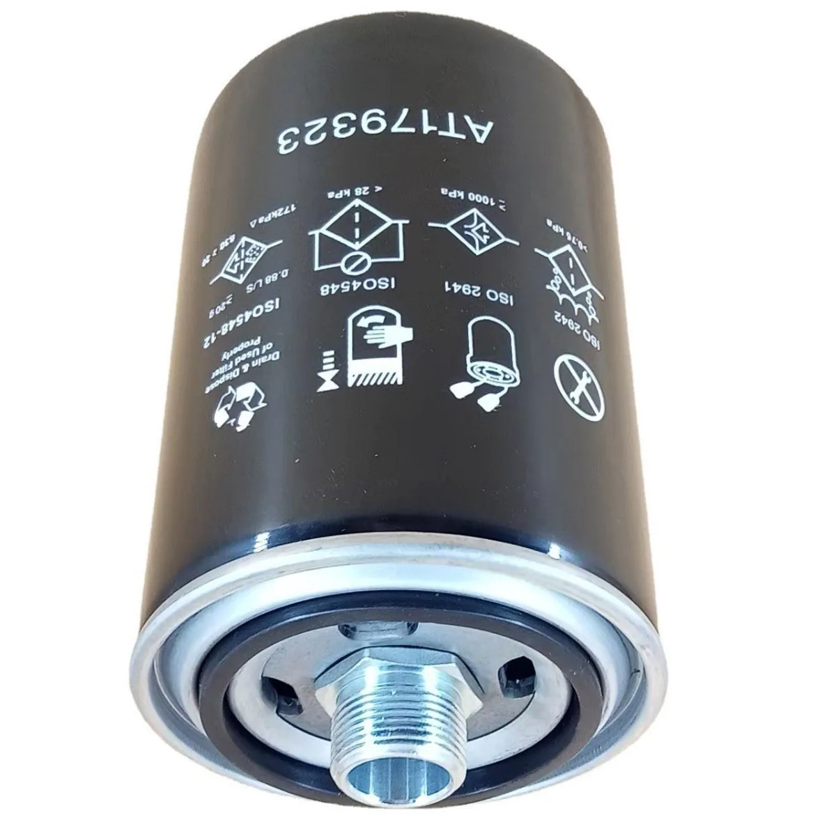 AT179323 Auto Trans Oil Filter Compatible with John Deere Backhoe Loader 210E 210LJ 310E 310G 310J Replace P551757 HF6316